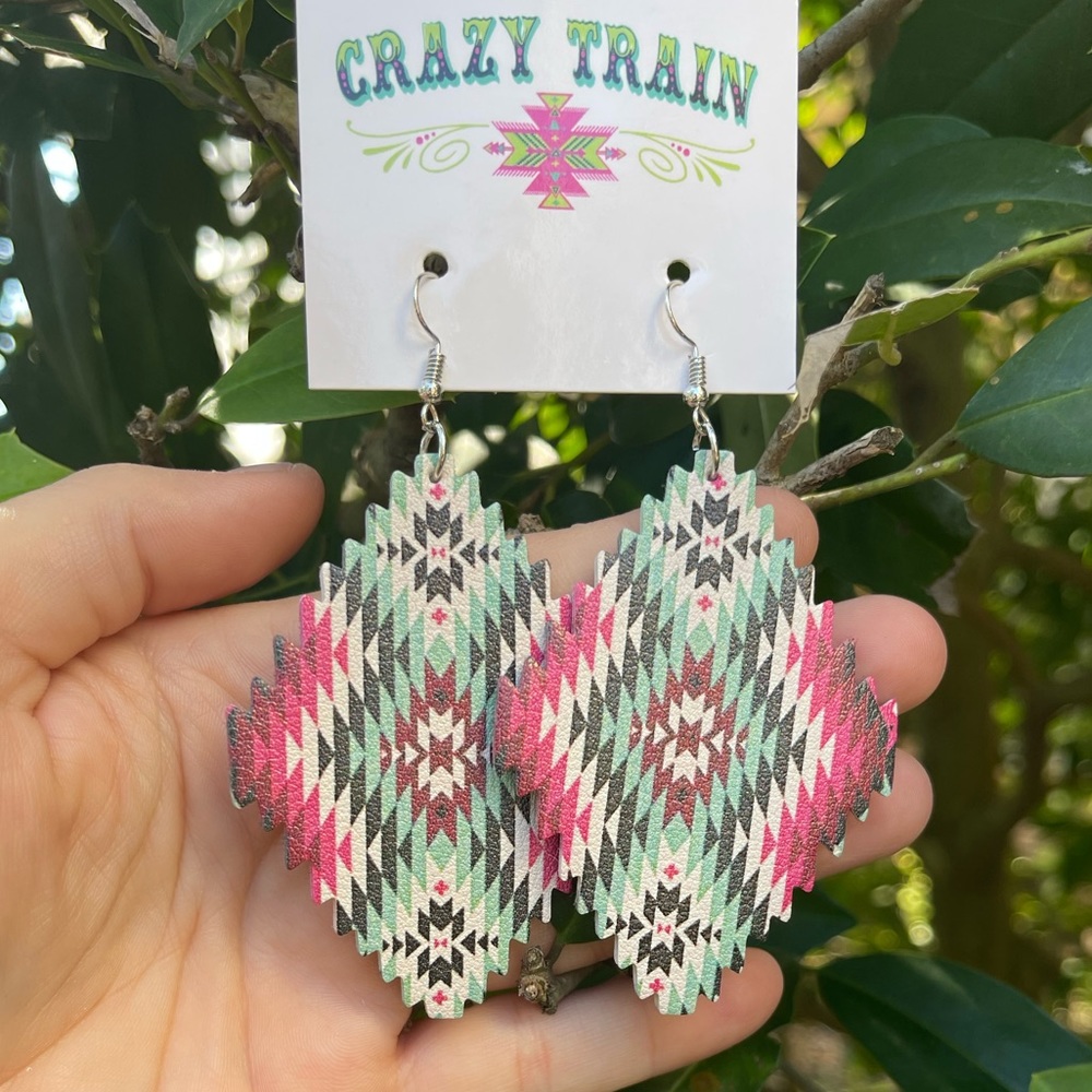 NWT! CrAzY TrAiN Downtown Diva Earrings! 💗